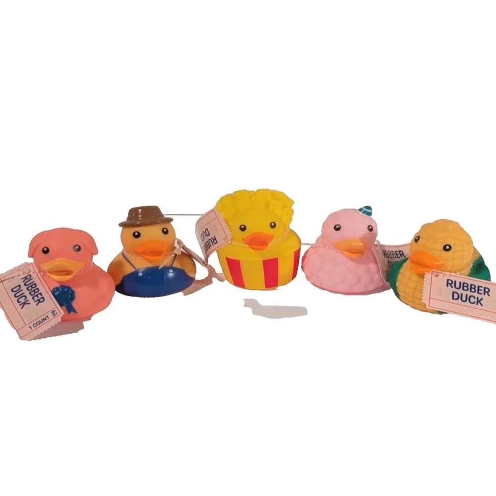 Target Bullseye 2026 Summer County Fair Rubber Ducks 5pc Corn Cotton Candy Fries